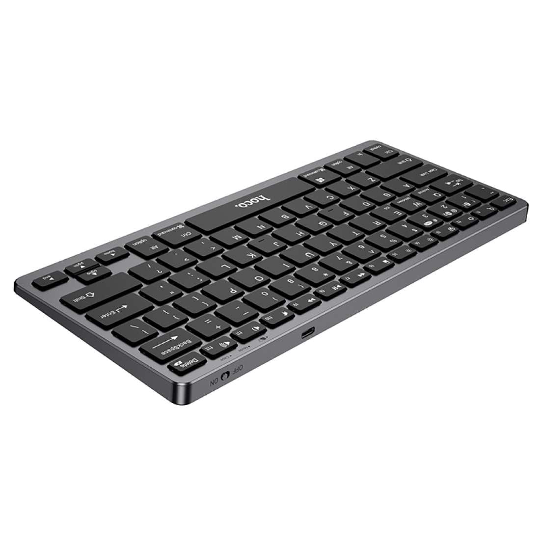 HOCO. DUAL-MODE WIRELESS KEYBOARD - BLACK HOCO. DUAL-MODE WIRELESS KEYBOARD - BLACK